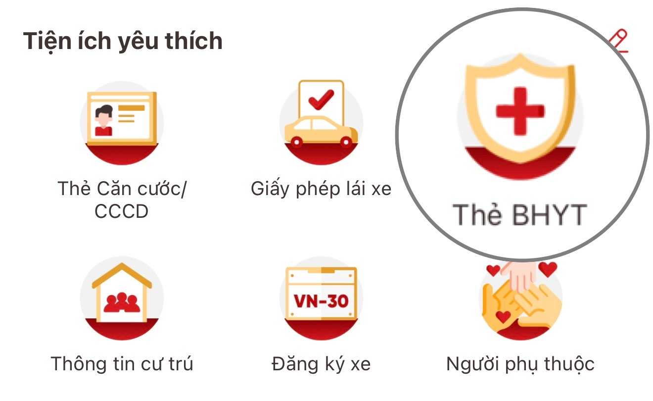 According to Vietnam Social Security, people can look up their health insurance cards on the VNeID application. Photo: Duc Van