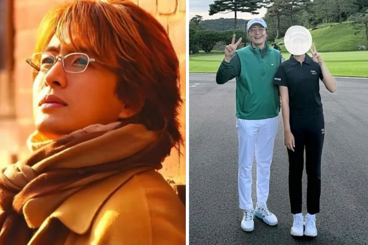 Bae Yong Joon appears with white hair at the age of 54. Photo: Lotte
