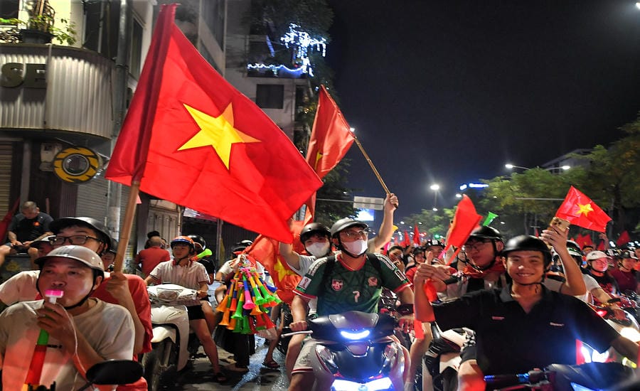 Storm" of the night Vietnam won the ASEAN Cup 2026 football championship after a 2-2 draw with Thailand in the second leg (final win 4-2). Photo: Viet Van