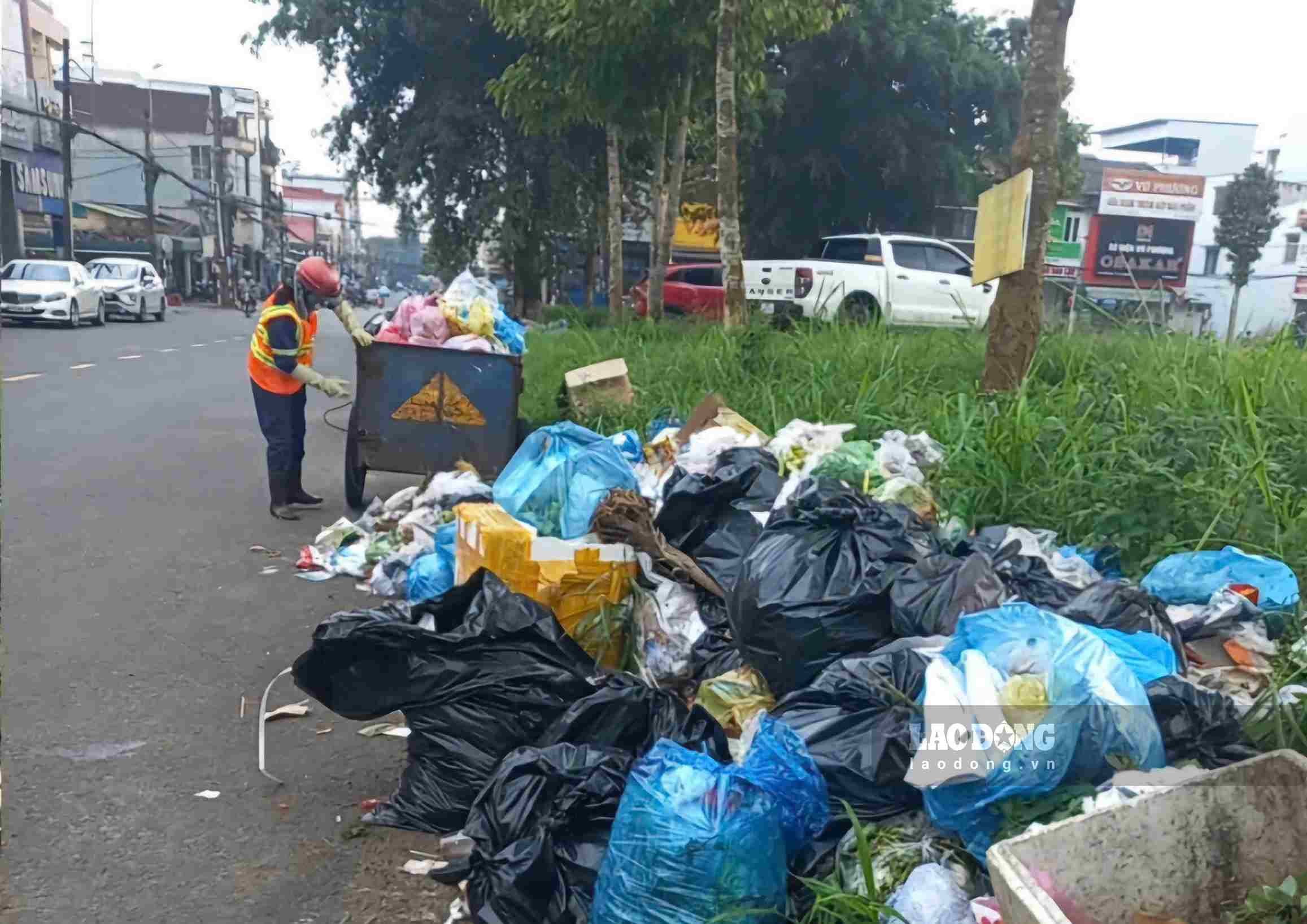 Sau phản ánh của Báo Lao Động, những vướng mắc liên quan đến vấn đề xử lý rác giữa địa phương và nhà máy đã được tháo gỡ. Ảnh chụp vào chiều 14.9 (Ảnh: Phúc Khánh)