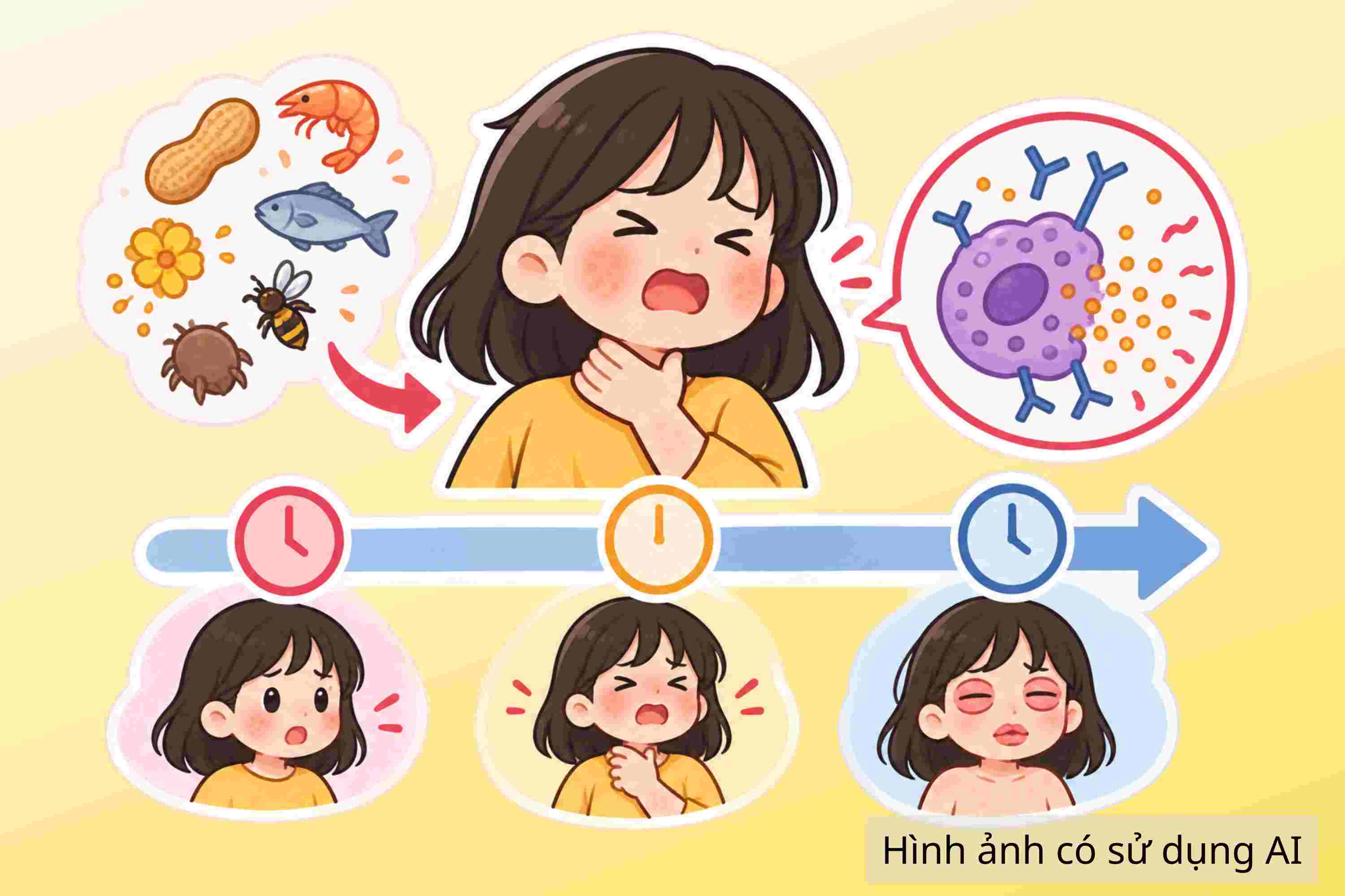 Causes of anaphylaxis in young children, parents should not ignore