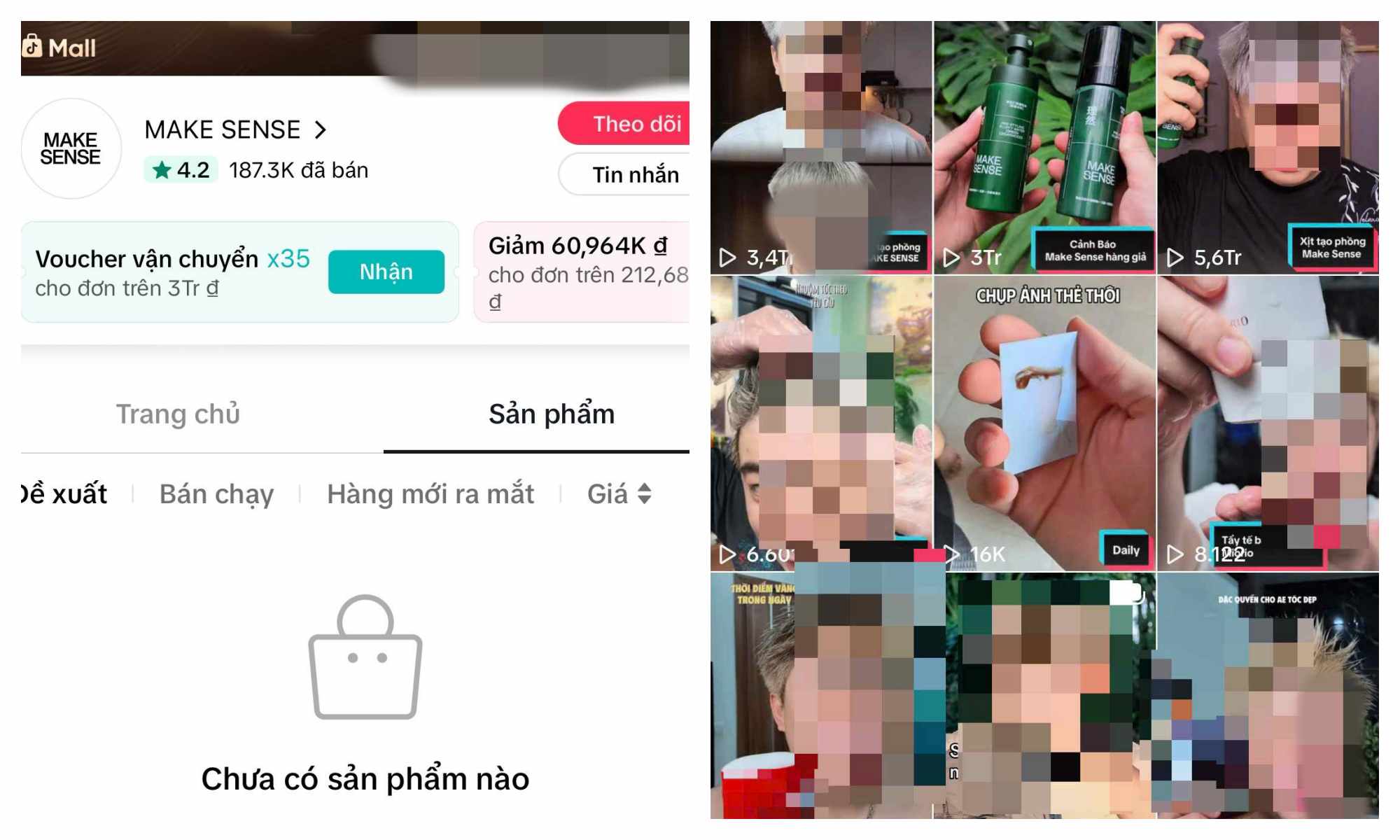 TikTok said it has reviewed, removed all of this product from the exchange and blocked transactions on the system. Graphics: Anh Tuan