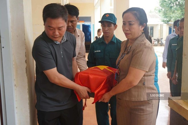 Đến nay, lực lượng chức năng phát hiện, quy tập 6 hài cốt liệt sĩ tại thôn Đồng Răm, xã Đặng Thùy Trâm. Ảnh: Trọng Quốc chụp vào ngày 11.9