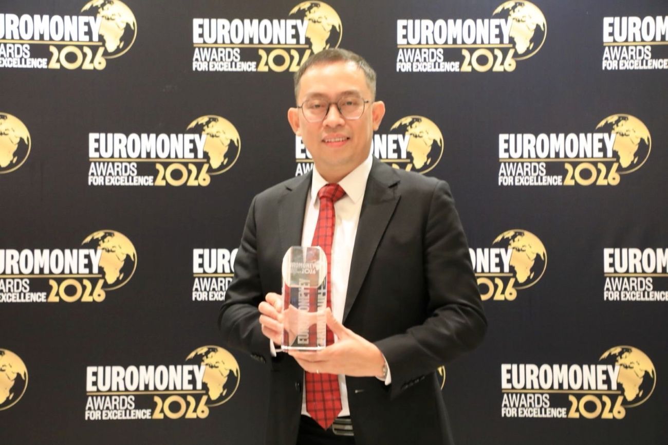 Giải thưởng “Ngân hàng Tốt nhất Việt Nam 2026” đánh dấu lần thứ 6 liên tiếp Techcombank giữ vị trí dẫn đầu trong bảng xếp hạng của Euromoney. Ảnh: Euromoney