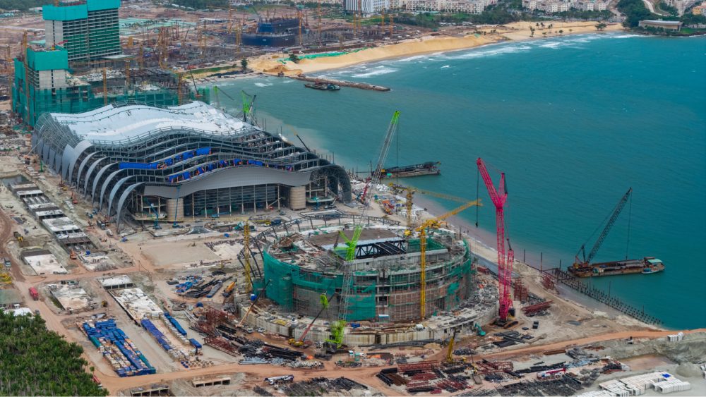 Multi-purpose performance hall (APEC Multi-purpose Theater) belonging to the cluster of works serving APEC High-Level Week 2027 in Phu Quoc. Photo: Sun Group