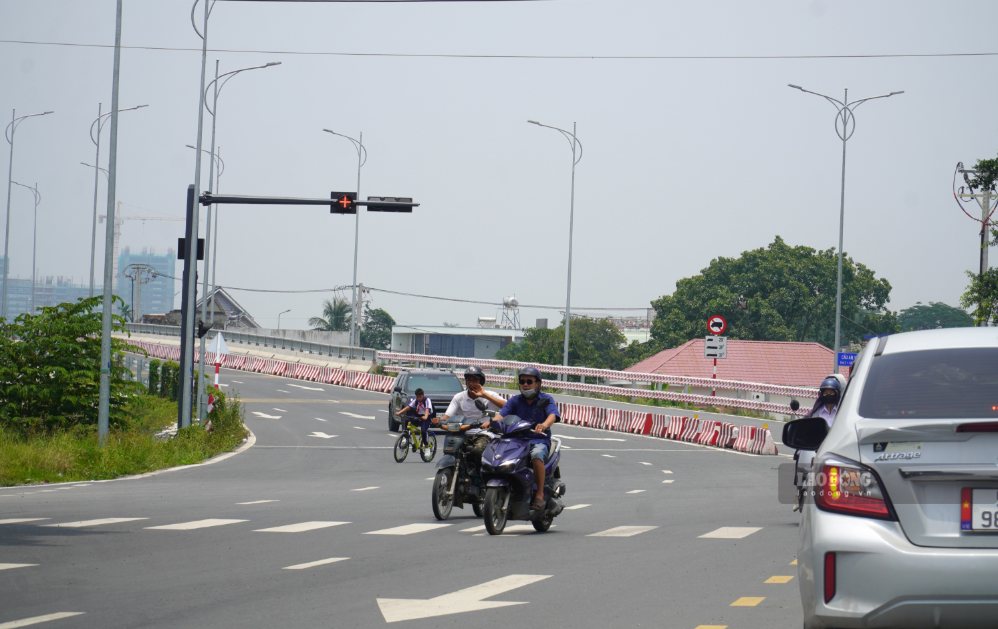 Khu vực cầu An Hòa đã đưa vào hoạt động nằm trên tuyến. Ảnh: HAC
