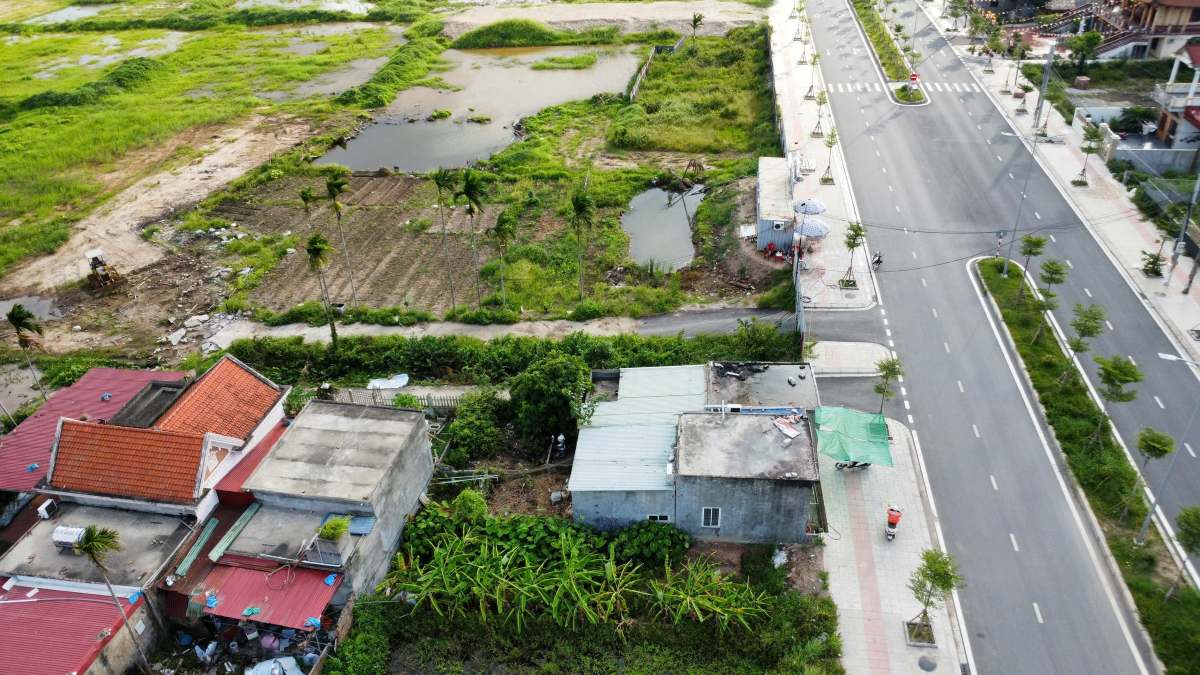 Land area for project implementation. Photo: E-Portal of Duong Kinh ward, Hai Phong