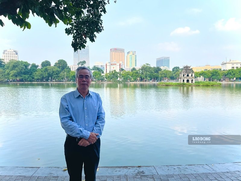KTS Trần Huy Ánh, Ủy viên Thường vụ Hội Kiến trúc sư Hà Nội. Ảnh: Chí Long