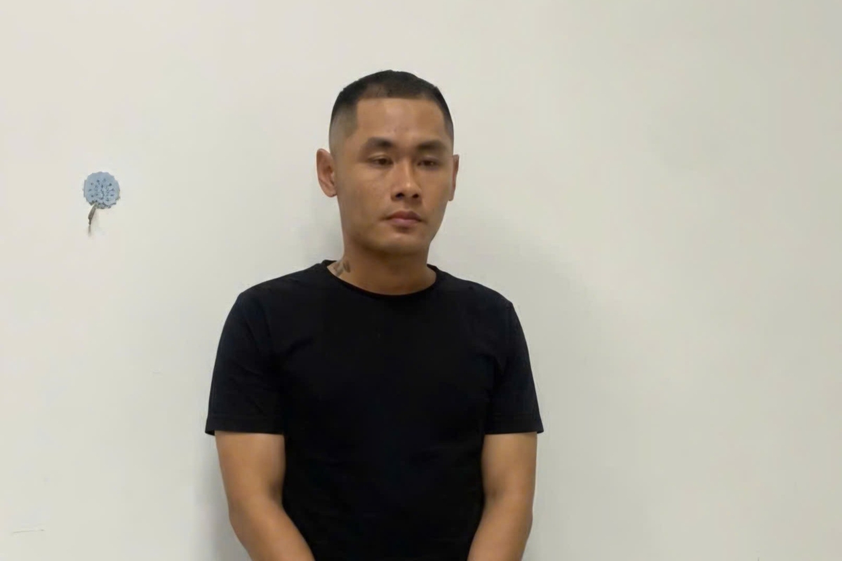 Nghi phạm gây án mạng ở xã Phước Hải bị bắt giữ điều tra về tội "Giết người". Ảnh: CA cung cấp ngày 15.9