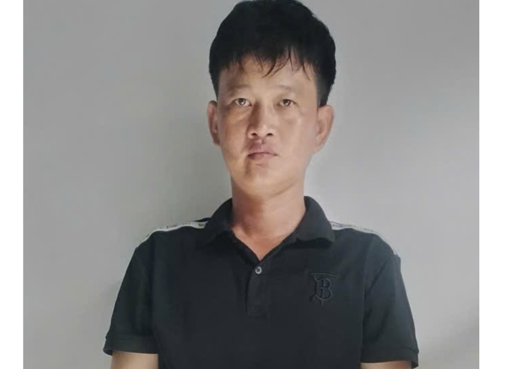 Hào thừa nhận hành vi chiếm đoạt số tiền 450 triệu đồng của ông M. Ảnh: Phan Giang/Công an An Giang