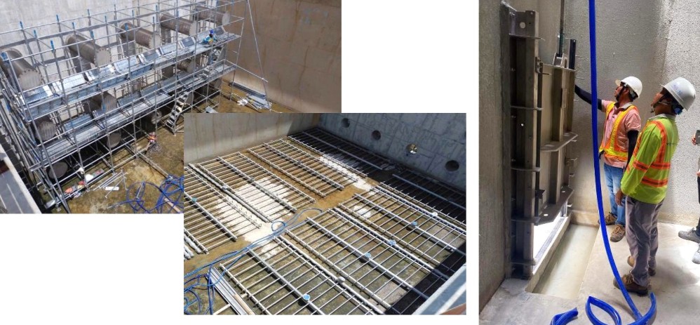 Lắp đặt thiết bị Nhà máy xử lý nước thải Nhiêu Lộc - Thị Nghè tháng 9.2026. Ảnh: Ban Hạ tầng đô thị TPHCM