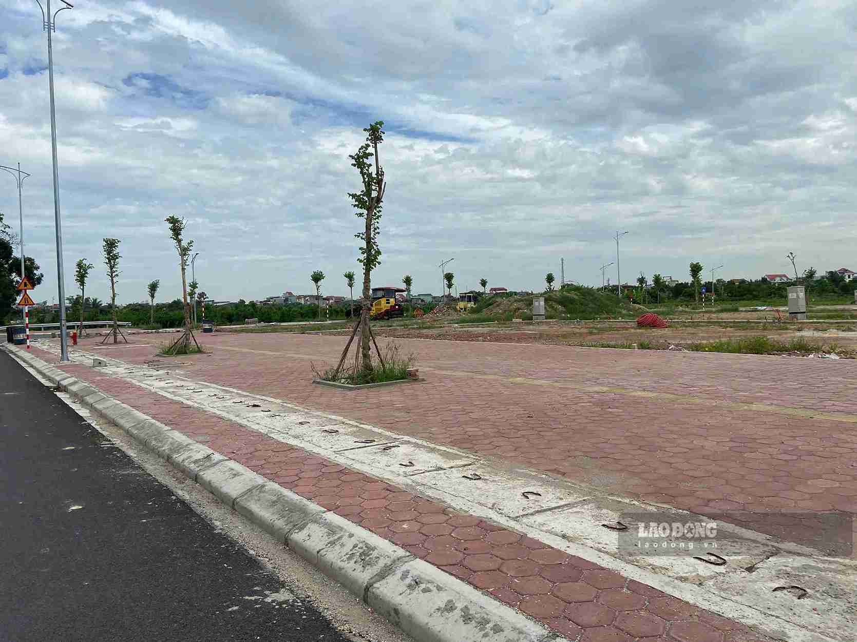 Cao Ly resettlement area in Gia Loc commune, serving site clearance for the Lao Cai - Hanoi - Hai Phong railway line. Photo: Hai Minh