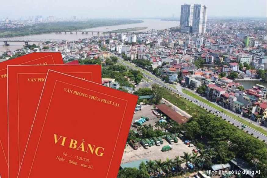 Buying and selling houses and land with written records does not meet the conditions for issuing a red book. Illustrative photo on September 16: Nhu Ha