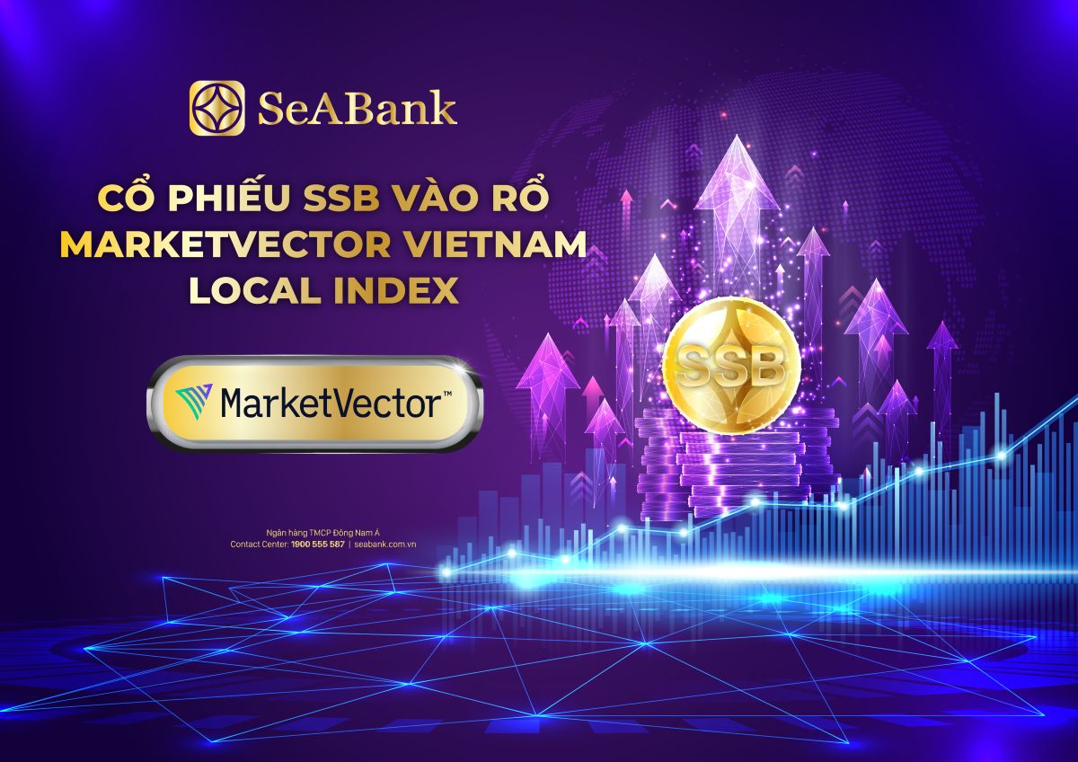 SSBは、MarketVector Vietnam Local Indexバスケットに追加された唯一の株式です。写真:SeABank