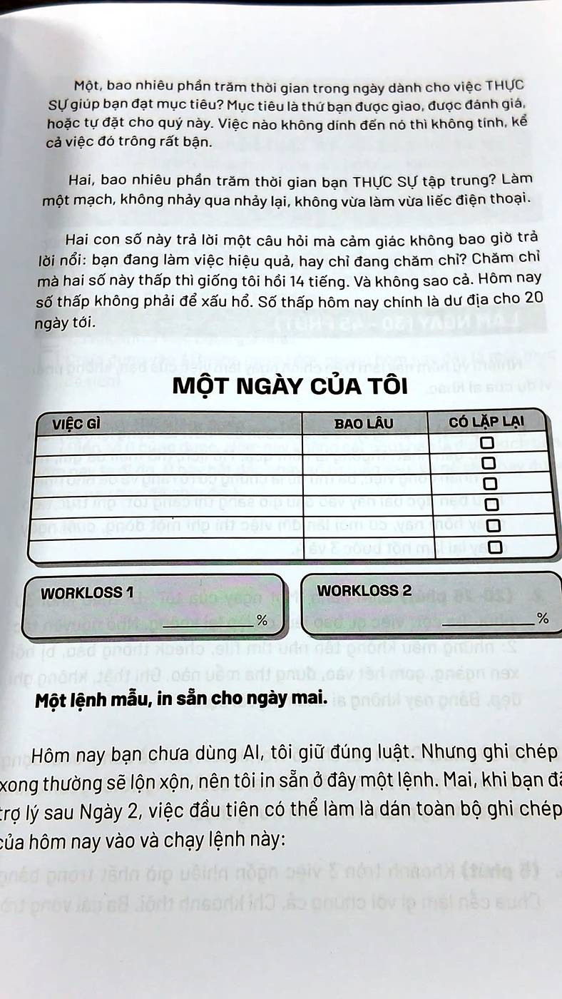 Bảng tự đo thời gian ở Ngày 1, người đọc ghi tay để so với Ngày 21. Ảnh: Teedoo