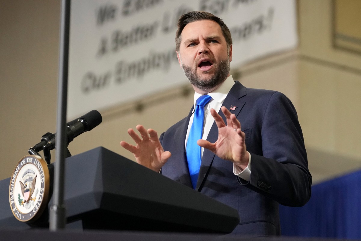 US Vice President J.D. Vance speaks at an event in Olathe City, Kansas, USA, September 14, 2026. Photo: AFP