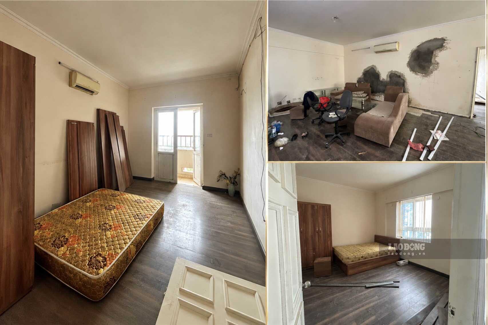 Although the interior, walls and some items have deteriorated over time, the apartment still attracts buyers thanks to its convenient location. Photo: Ha Le
