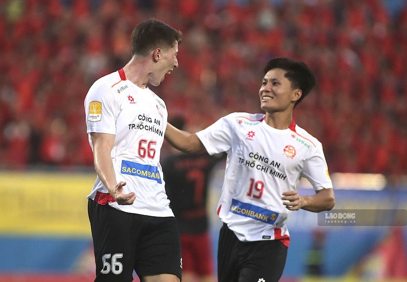 Công an TPHCM est le champion en titre de la Coupe nationale 2026-2027. Photo: Minh Dân