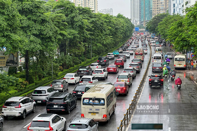 9月16日午前7時20分の記録によると、ボーチーコン通りには浸水箇所はありません。写真:トー・テー