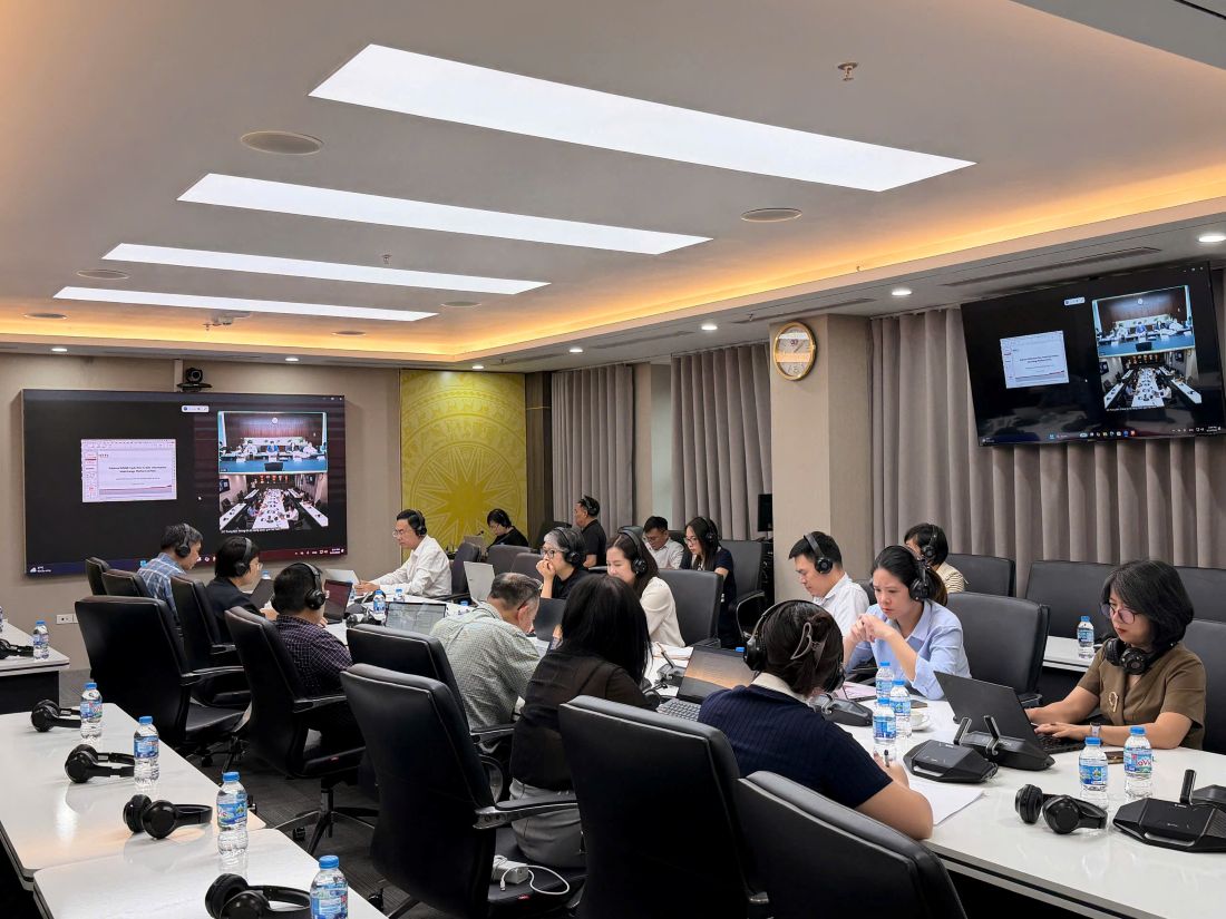 Toàn cảnh buổi làm việc tại CIC. Ảnh: CIC