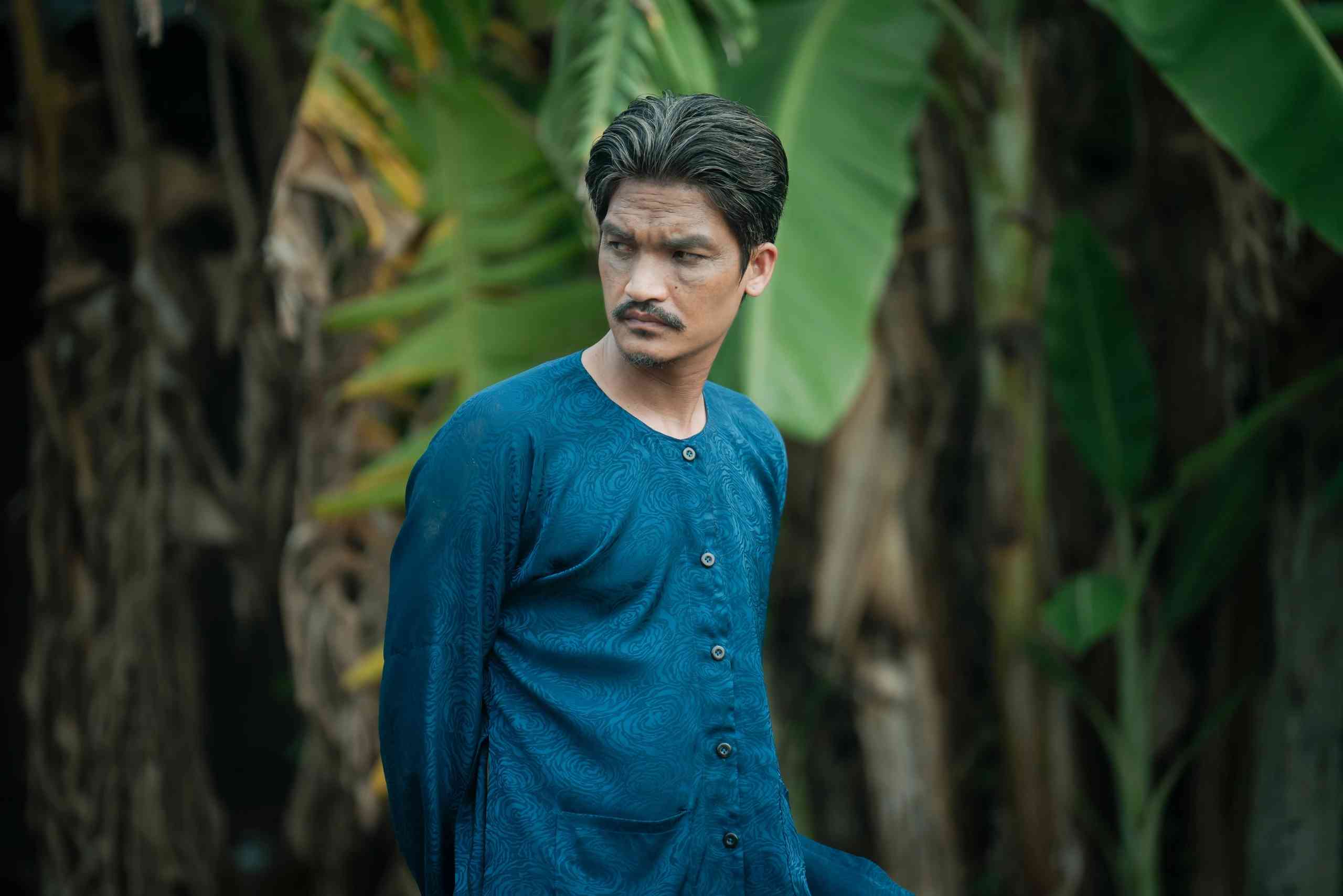 Actor Mạc Văn Khoa. Foto: Equipo de filmación Út Lan.