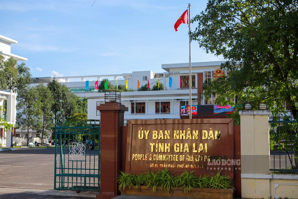 Headquarters of Gia Lai Provincial People's Committee (photo taken on July 1, 2025). Photo: Hoai Phuong