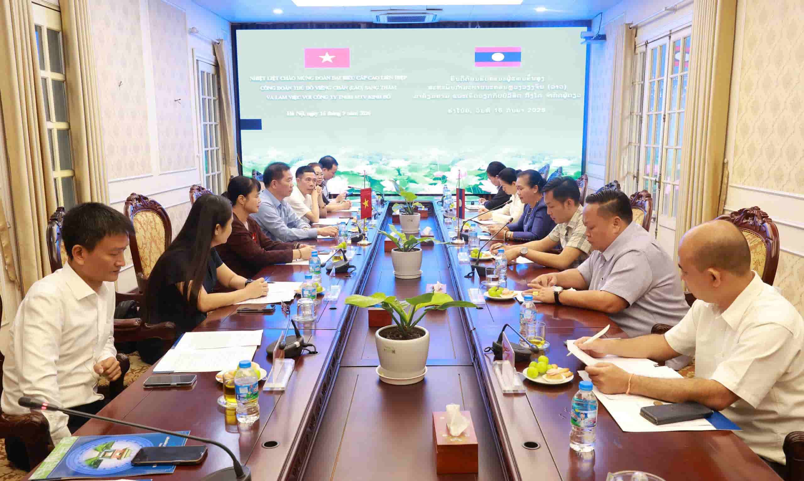 Quang cảnh buổi làm việc. Ảnh: 