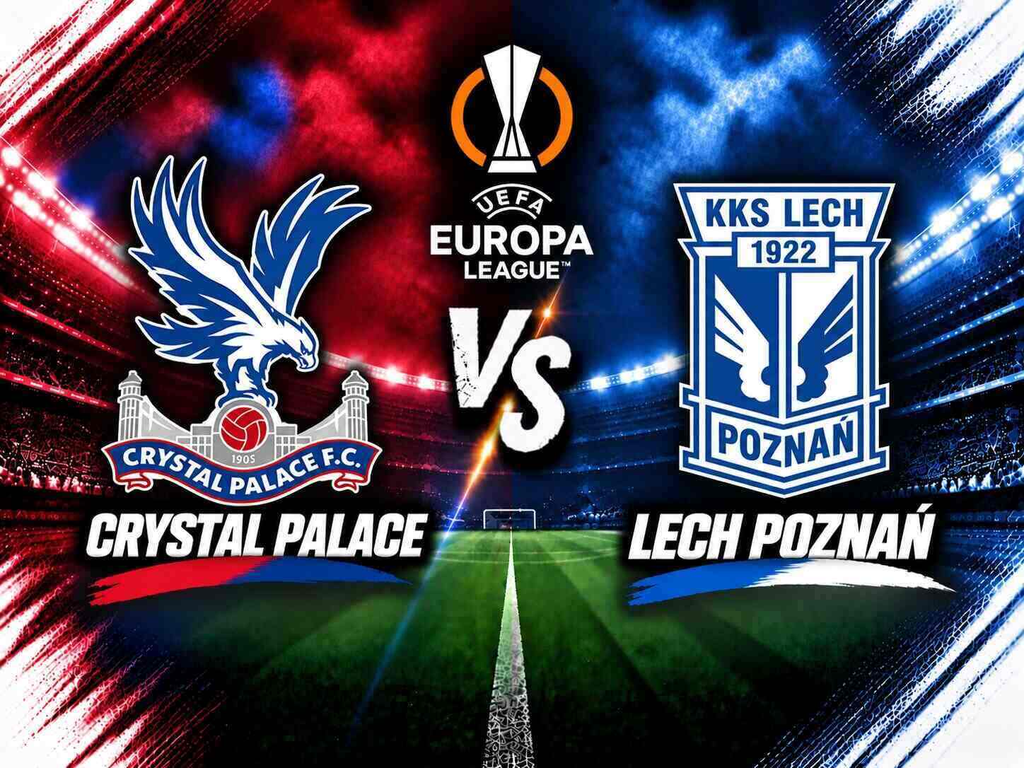Crystal Palace vs Lech Poznan match prediction in the Europa League. Graphics: Dieu Anh