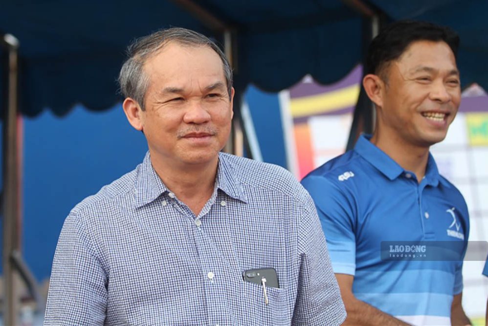 Bau Duc left his mark in more than 20 years of attachment to Vietnamese football. Photo: Thanh Vu