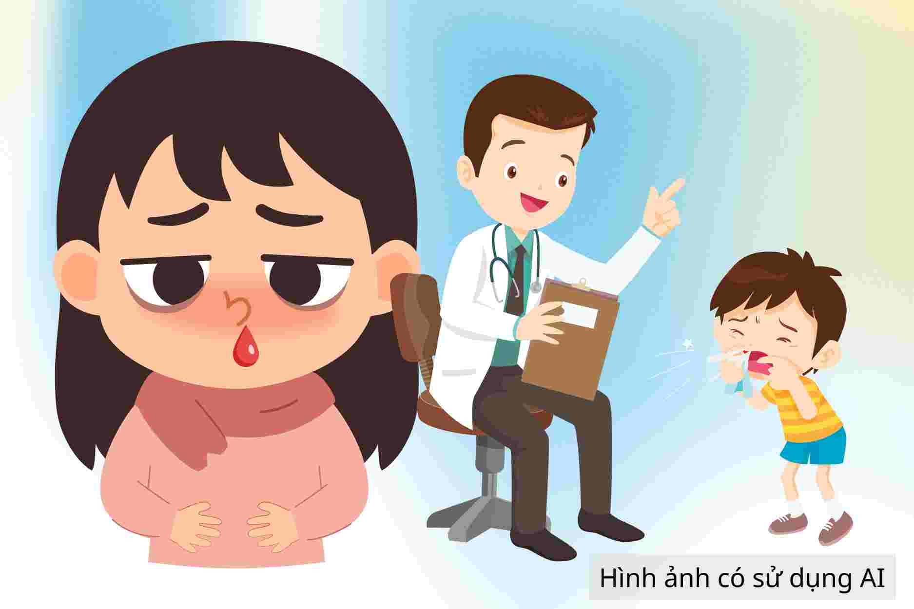 Nasal bleeding in children, signs of disease worsening need to be taken to the doctor immediately
