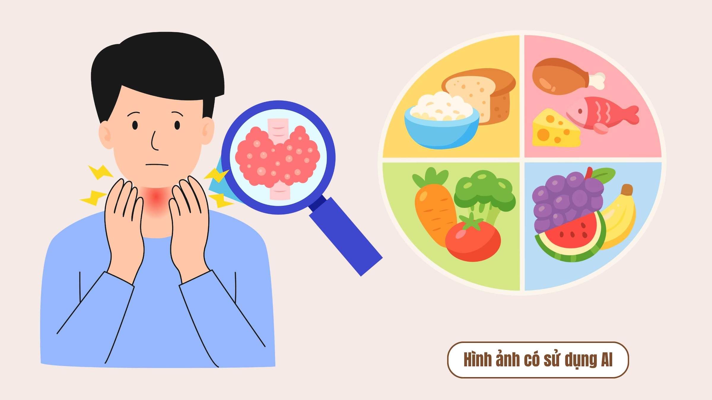 갑상선 환자가 기억해야 할 식습관 원칙. 그래픽: AI