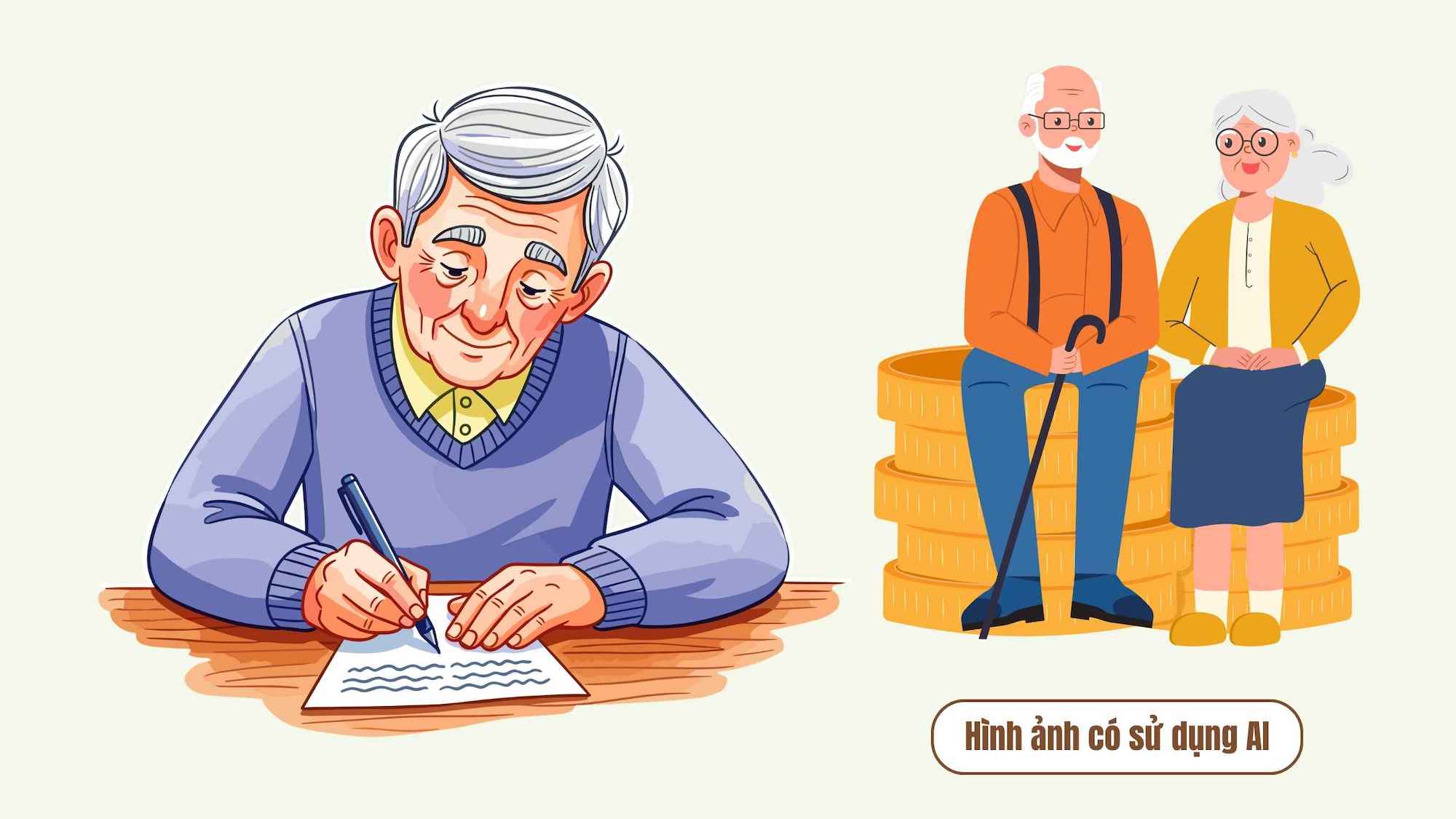 Being 75 years old is not guaranteed to receive social pension benefits, the elderly need to know. Graphics: AI