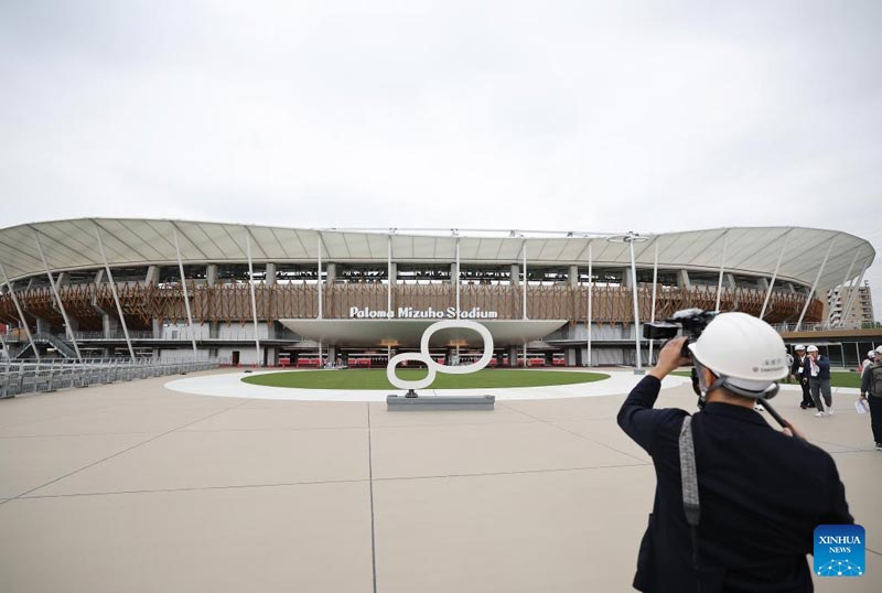 Host Japan is actively preparing for the opening ceremony of ASIAD 20 taking place on the evening of September 19. Photo: Xinhua