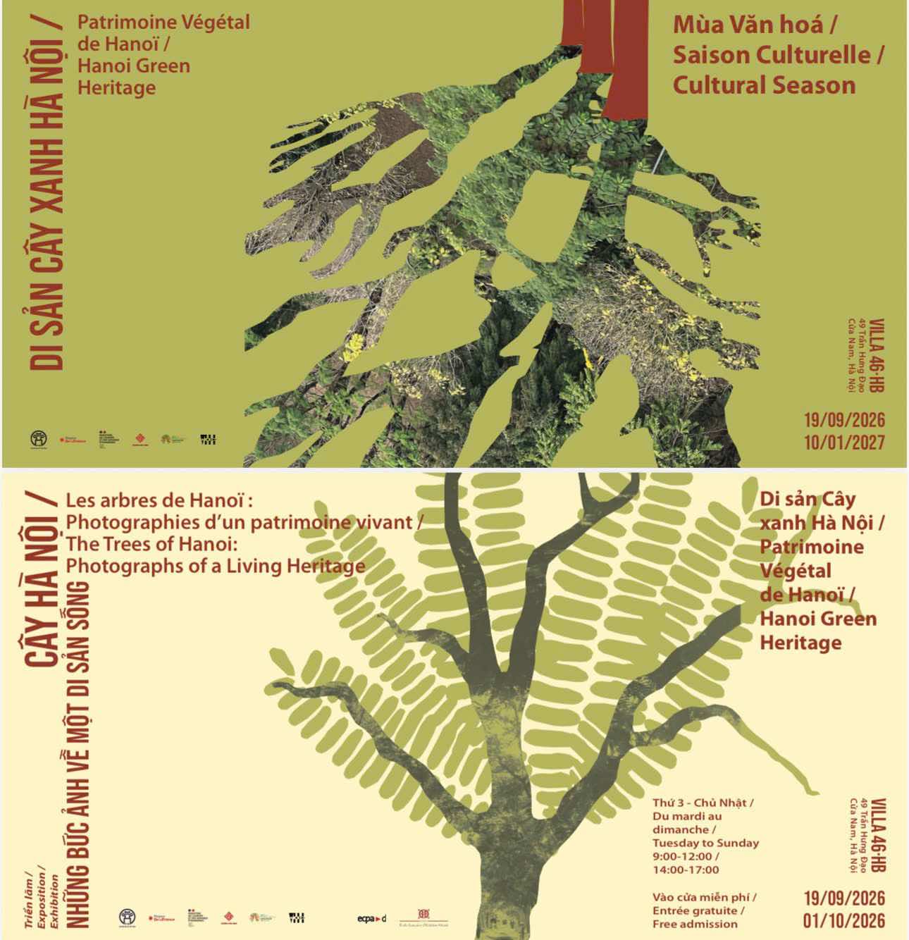 Cua Nam Ward People's Committee coordinates with the Paris International Cooperation Agency in Vietnam to organize the Opening Ceremony of Hanoi Green Tree Heritage Culture Season. Photo: Cua Nam Ward People's Committee