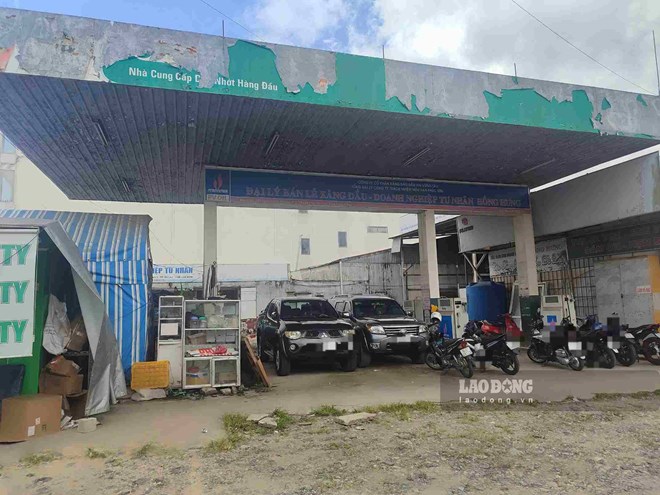 Ngày 18.9, lực lượng chức năng sẽ tiến hành cưỡng chế giao tài sản trúng đấu giá tại cây xăng Hồng Hưng. Ảnh: Hải Đường (chụp tháng 8.2026)
