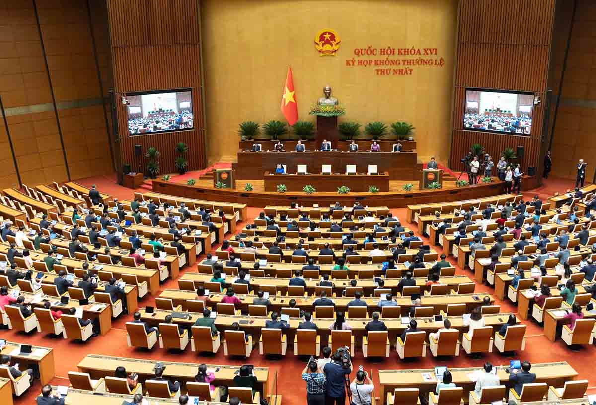 The 16th National Assembly is expected to consider and pass the Law on Development of the Cultural Industry at the 2nd Session. Photo: Quochoi. vn (pictured is the First Extraordinary Session, August 2026).