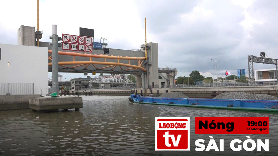 Saigon Hot News: 10,000 billion VND flood control project in Ho Chi Minh City accelerates to reach the finish line
