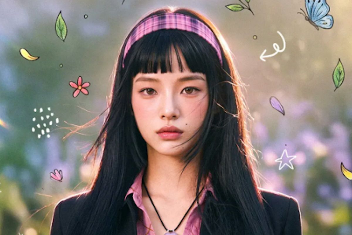 AI short film actress Phuong Dao Tu caused a fever recently. Photo: Xinhua