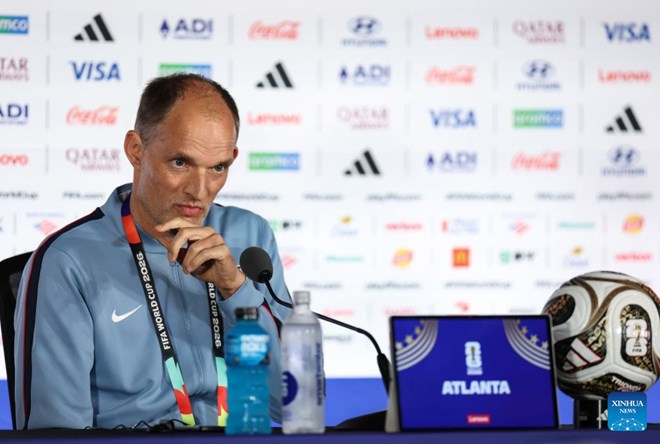 England coach Thomas Tuchel. Photo: Xinhua