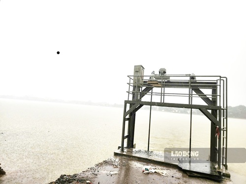 Phu Do regulating lake (Tu Liem, Hanoi) on September 17. Photo: Minh Hanh