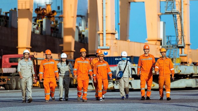 Công đoàn Hàng hải Việt Nam đã đẩy mạnh đổi mới tuyên truyền, ứng dụng nền tảng số để nâng cao nhận thức, tăng kết nối với đoàn viên, người lao động. Ảnh: Công đoàn Tổng Công ty Hàng hải Việt Nam