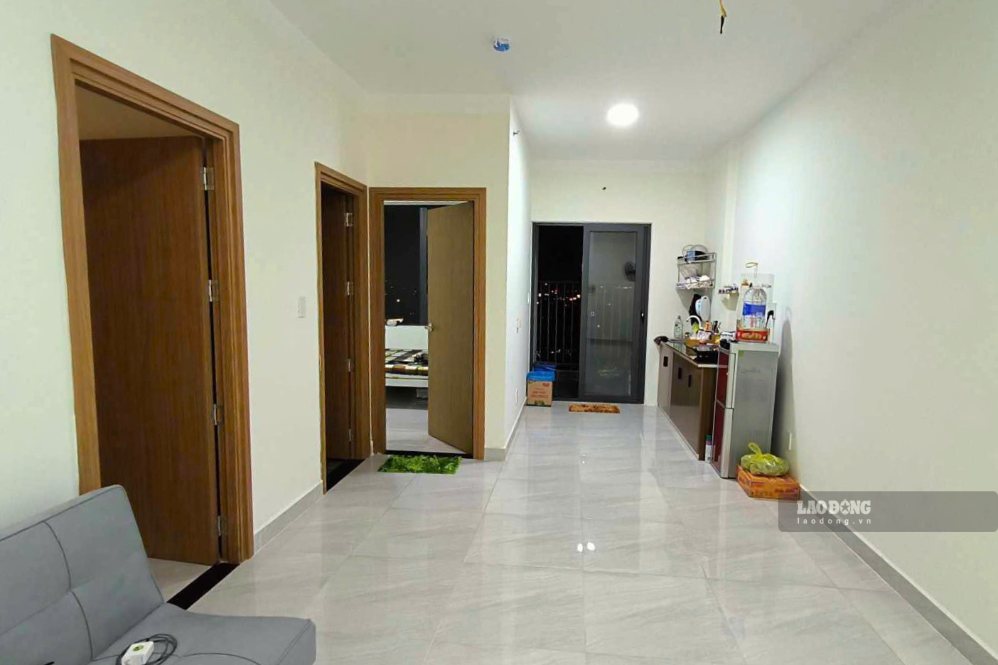 The newly completed house is clean, creating favorable conditions for arranging items in the right position. Photo: Thanh Thanh