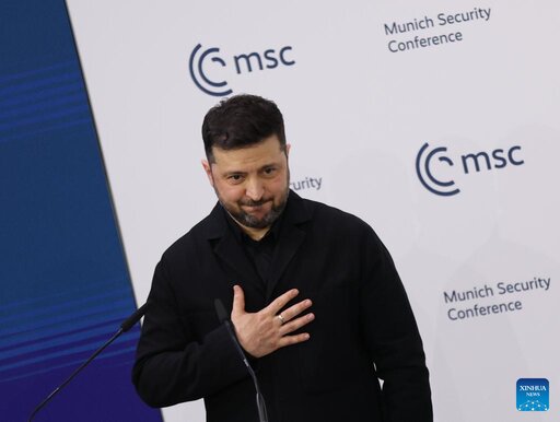 Ukrainian President Volodymyr Zelensky, February 14, 2026. Photo: Xinhua