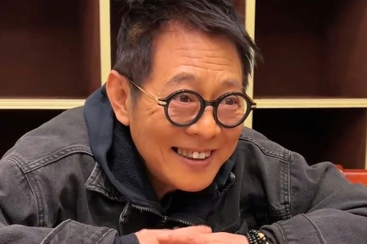 63歳の俳優ジェット・リー。写真:新華社