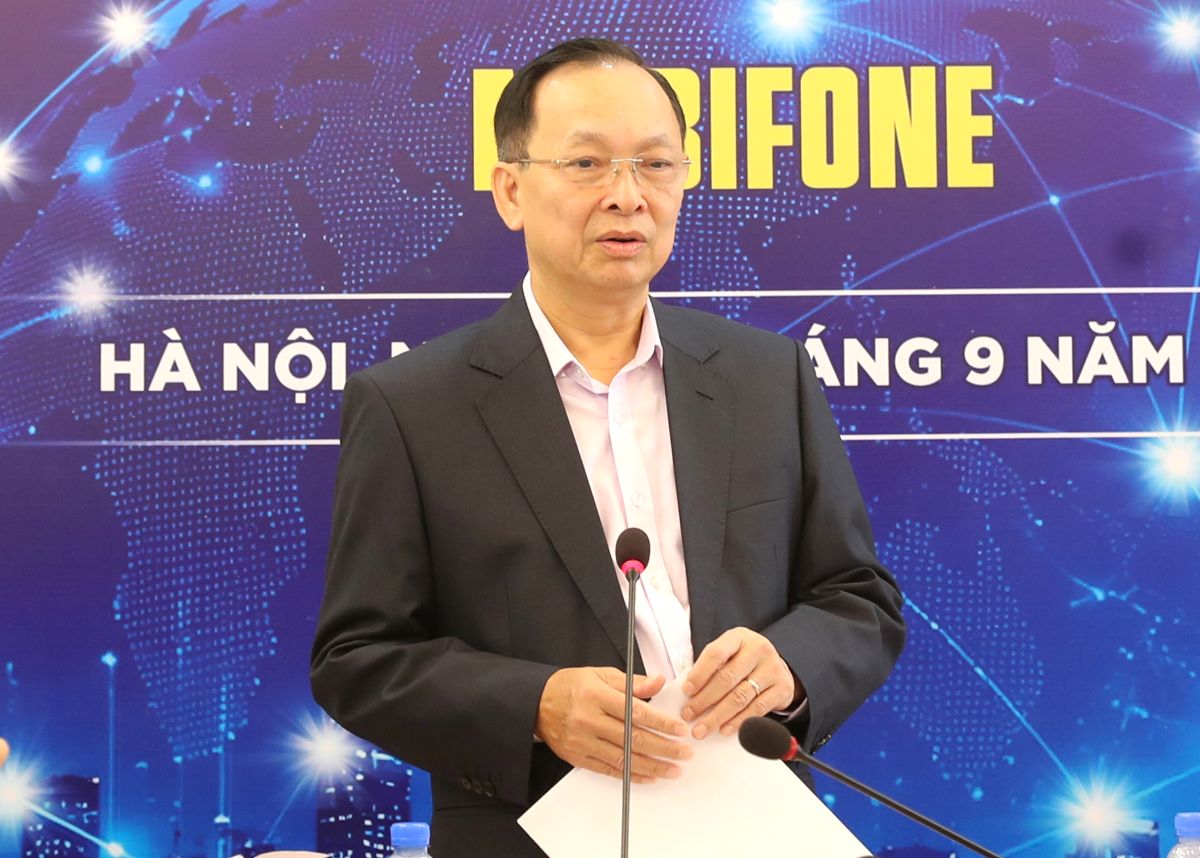 TS. Đào Minh Tú, Phó Chủ tịch kiêm Tổng Thư ký Hiệp hội Ngân hàng Việt Nam phát biểu. Ảnh: MDP