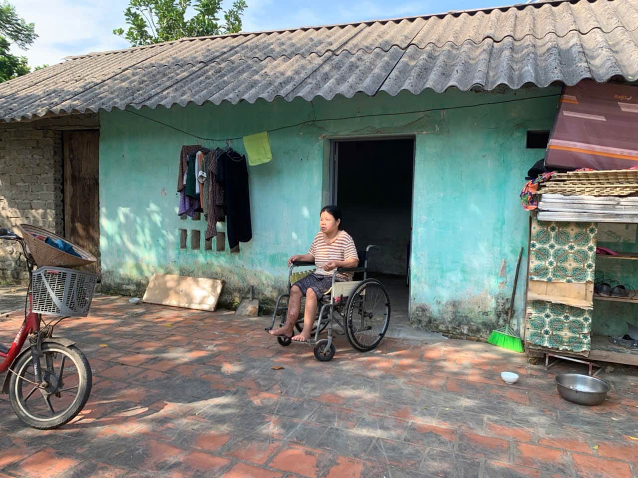 The level 4 house is the residence of Ms. Hoang Thi Phuong's family. Photo: Character provided