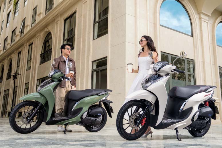 Honda SH mode 2027 has improved fuel injection and exhaust gas treatment systems. Honda Vietnam