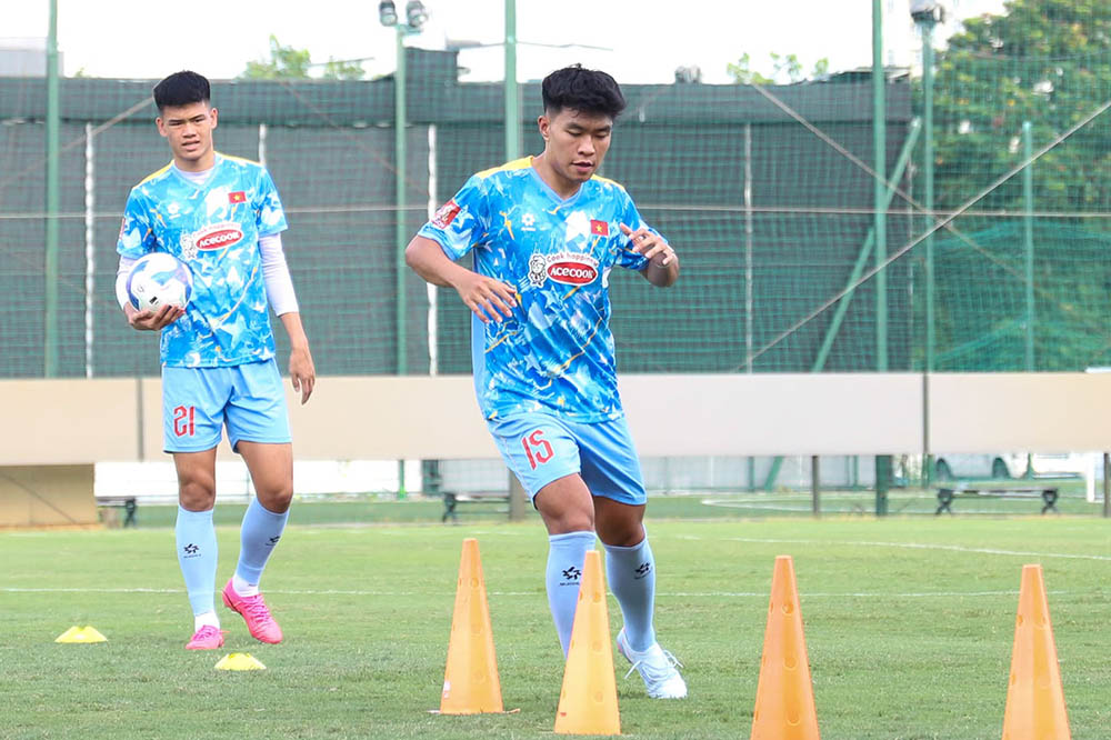 U23 Vietnam ranked second in Group C after the 2nd match of ASIAD 2026. Photo: VFF