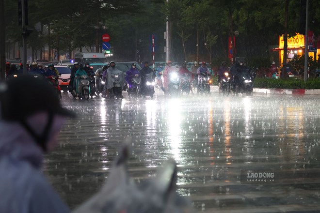 Forecast of the area with the heaviest rain in the next 24 hours and reduced rainfall