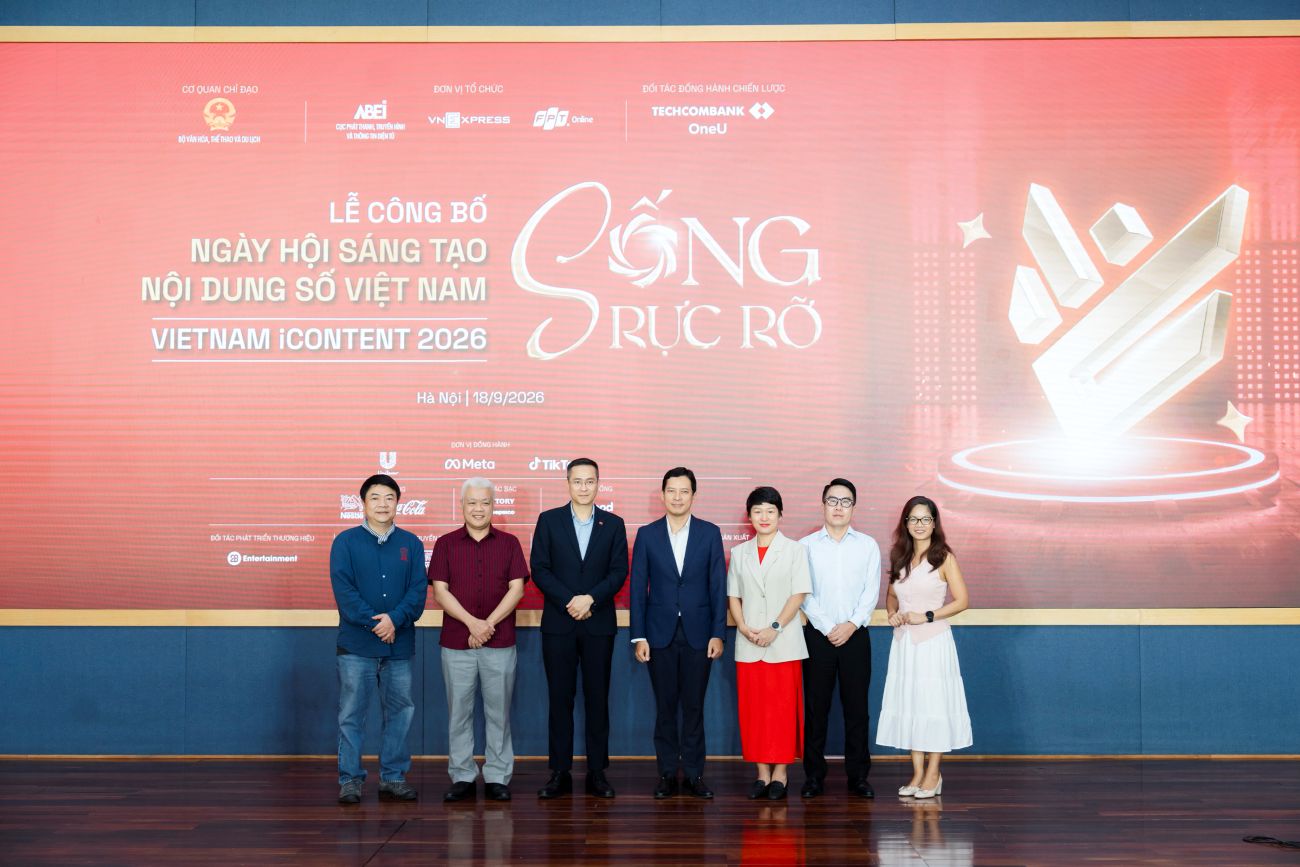 Ngày hội sáng tạo nội dung số Việt Nam 2026. Ảnh: Techcombank